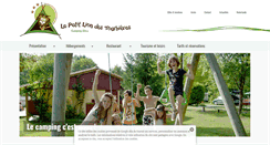 Desktop Screenshot of camping-petit-lion.com